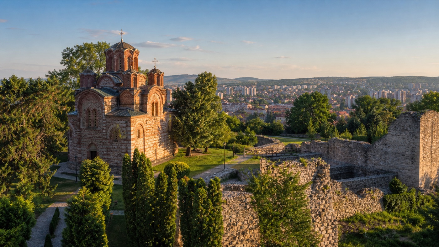 Kruševac sa srednjovekovnim nasleđem i zelenilom